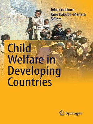 cover image of Child Welfare in Developing Countries